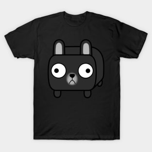 French Bulldog Loaf - Black Frenchie T-Shirt